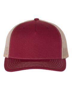 Embroidered Five-Panel Trucker Cap