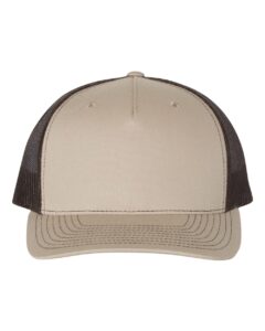 Embroidered Five-Panel Trucker Cap